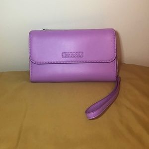 NWT Vera Bradley Faux Leather Ultimate Wristlet